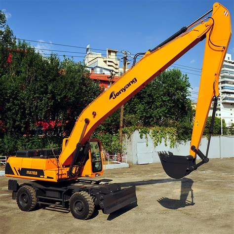 long boom mini excavator|long reach excavator near me.